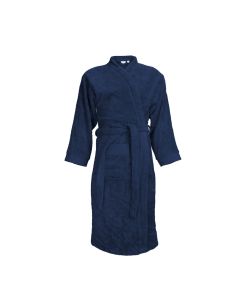 The One Badjas zonder capuchon 340 gram Donker blauw