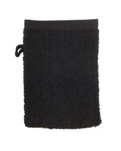 The One Washandje 500 gram 15x21 cm Zwart