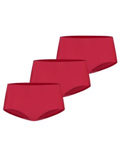Ten Cate Secrets Midi Slip 3-pack Rood