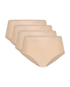 Ten Cate Basics Midi Slip 4-pack Beige