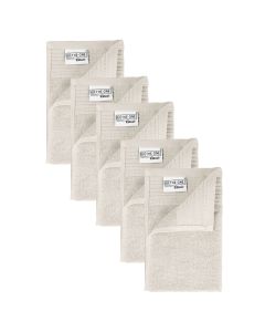 The One Gastendoek Voordeelpakket 500 gram 30x50 cm Creme (5 stuks)