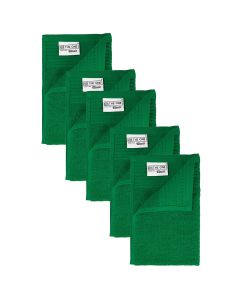 The One Gastendoek Voordeelpakket 500 gram 30x50 cm Groen (5 stuks)