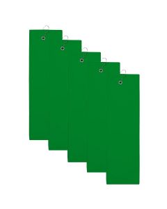 The One Golfhanddoek 40x50 cm 450 gram Groen (5 stuks)