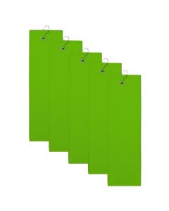 The One Golfhanddoek 450 gram Lime groen (5 stuks