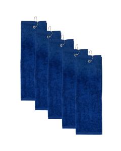 The One Golfhanddoek 40x50 cm 450 gram Navy (5 stuks)