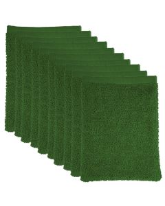 The One Voordeelpakket Washandjes Groen - 10 stuks