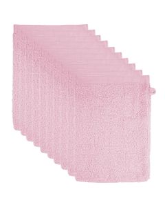 The One Voordeelpakket Washandjes Light Pink - 10 stuks