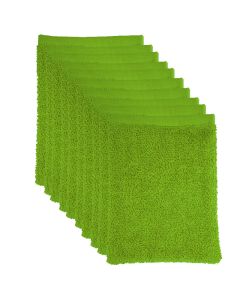 The One Voordeelpakket Washandjes Lime - 10 stuks