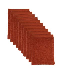 The One Voordeelpakket Washandjes Terra Spice - 10 stuks