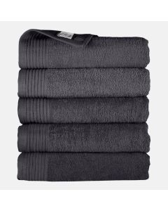 The One Handdoek 450 gram 50 x 100 cm Antraciet