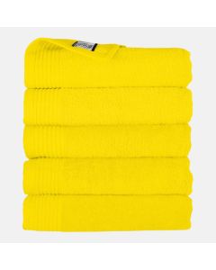 The One Handdoek 450 gram 50 x 100 cm Geel