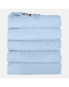 The One Handdoek 450 gram 50x100 cm Licht Blauw (5 stuks)