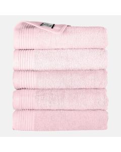The One Handdoek 450 gram 50 x 100 cm Zacht Roze