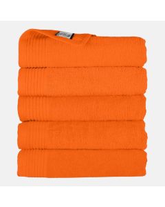 The One Handdoek 450 gram 50 x 100 cm Oranje