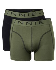 Vinnie-G Boxershorts 2-pack Black / Forest Green Combo