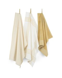 Walra Keuken- en Theedoekenset Superior Geel
