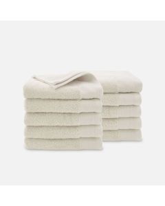 Walra Soft Cotton Handdoeken 60 x 110 cm - 550 gr/m² - Kiezel Grijs - 10 stuks