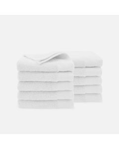 Walra Soft Cotton Handdoeken 60 x 110 cm - 550 gr/m² - Wit - 10 stuks
