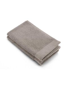 WALRA Gastendoek Soft Cotton Taupe, 30x50 (2x) 