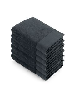 Walra Soft Cotton Voordeelpakket Handdoek 50x100 Antracite - 6 stuks