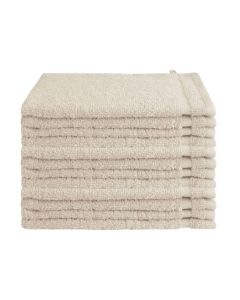 Byrklund Washand 16x21 cm 500gram Beige - 12 stuks