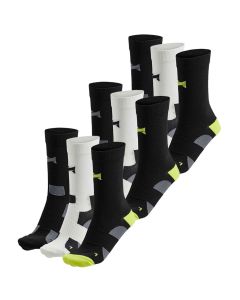 Xtreme Fietssokken Crew 9-pack Multi Black