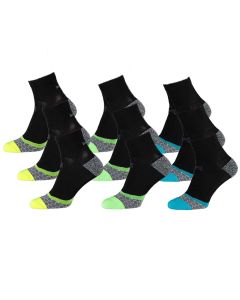 Xtreme Hardloop Sokken 9-pack Multi Black