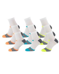 Xtreme Hardloop Sokken 9-pack Multi White