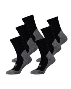 Xtreme Hiking Sokken 6-pack Multi Black