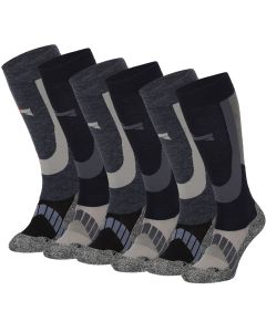 Xtreme Skisokken Unisex 6-pack Multi Navy