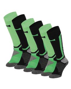 Xtreme Snowboard Sokken 6-pack Multi Green