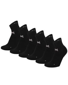 6 paar Xtreme yoga sokken zwart