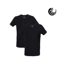 Vinnie-G t-shirt zwart v hals 2