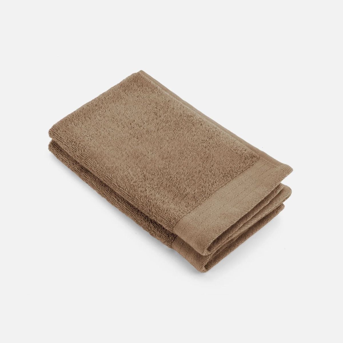 Walra Soft Cotton Gastendoekje 30 x 50 cm 550 gram Bruin - 2 stuks