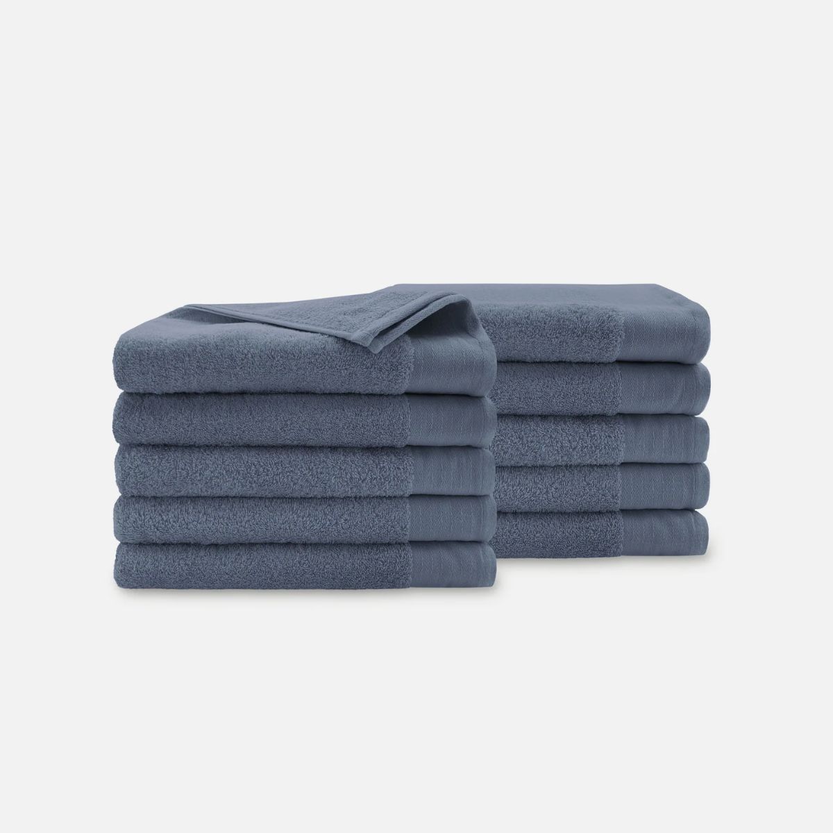 Walra Soft Cotton Handdoeken 70 x 140 cm - 550 gr/m² - Indigo - 10 stuks