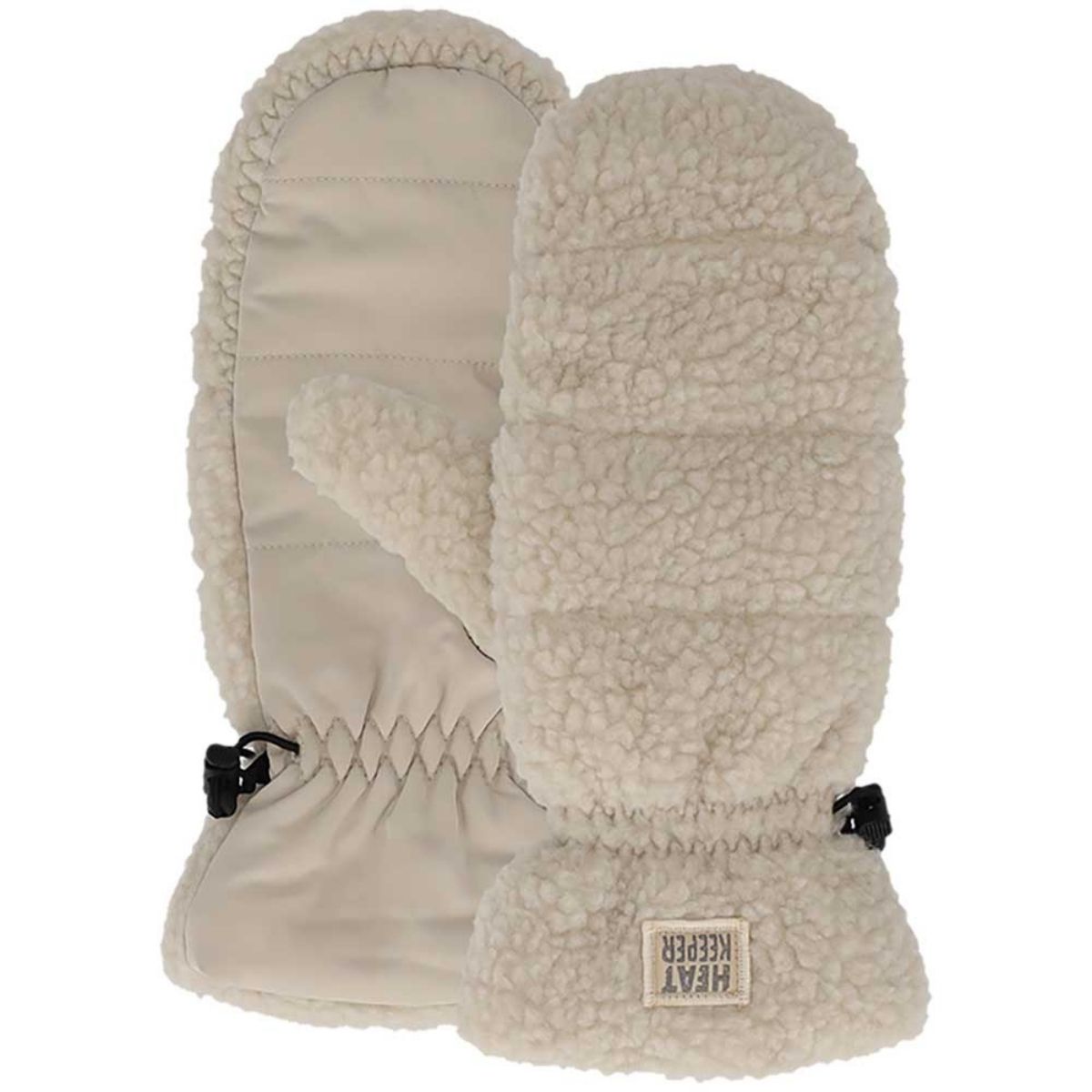 Heatkeeper Thermo Wanten Dames Teddy Off White