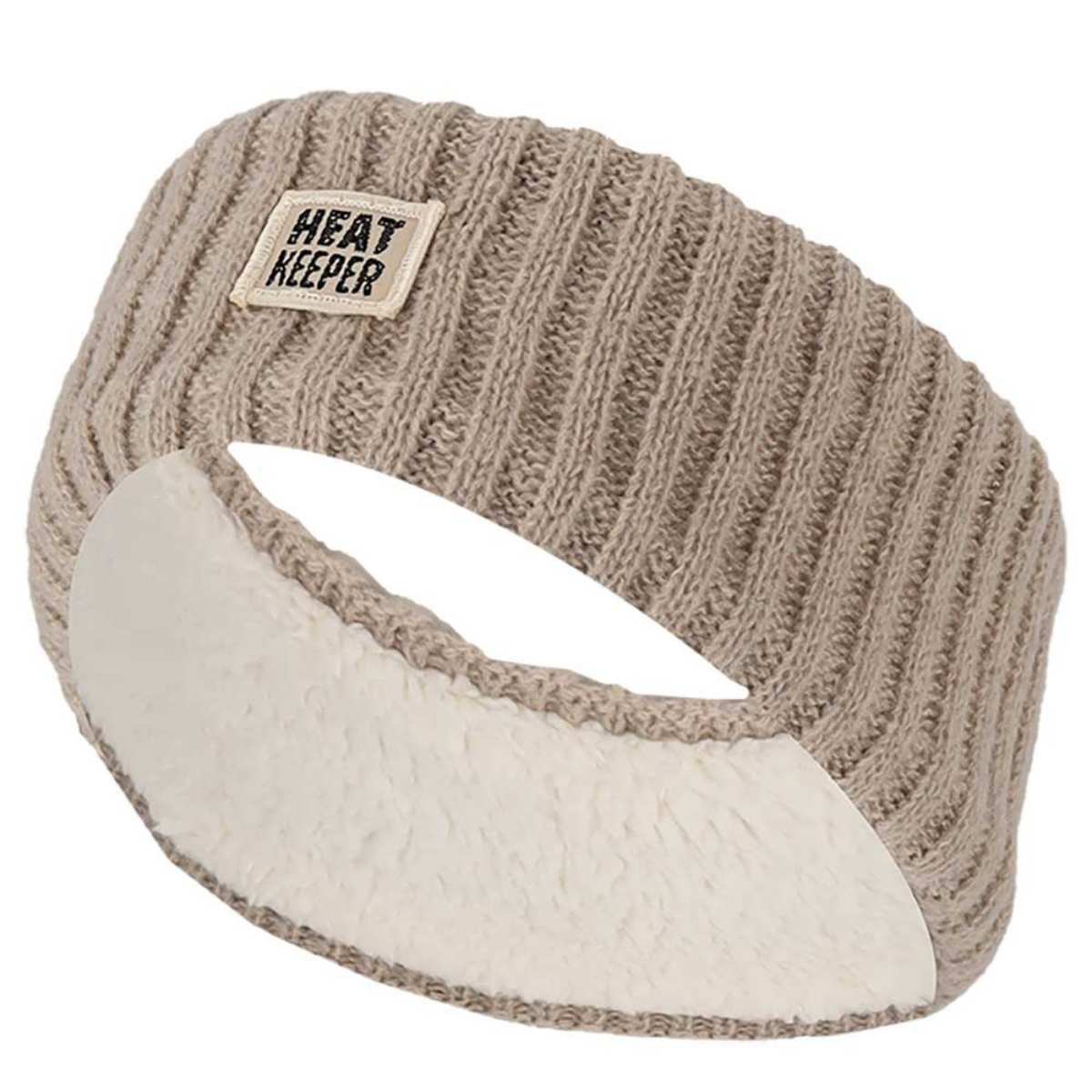 Heatkeeper Hoofdband Dames Beige Melange