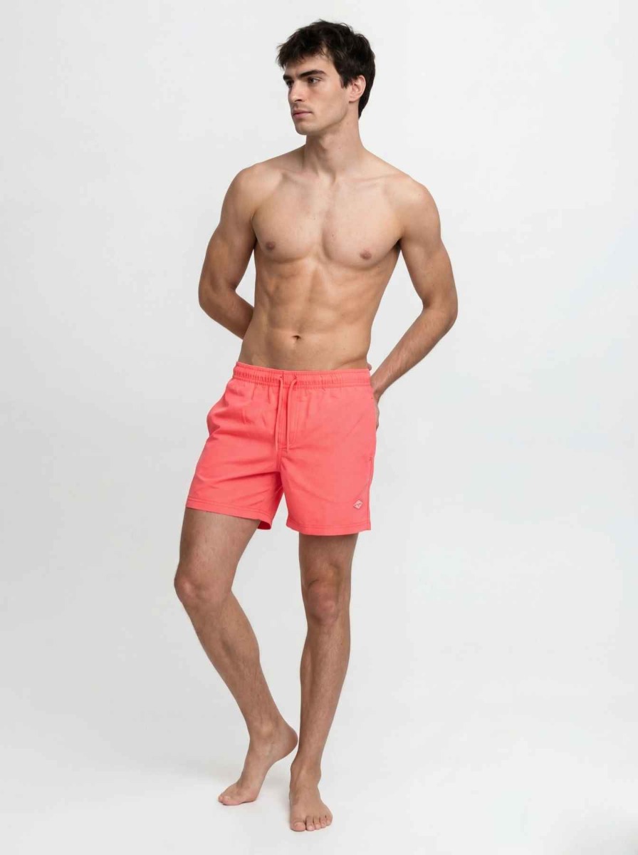 Jack & Jones Zwembroek Tropic Solid Hot Coral-M
