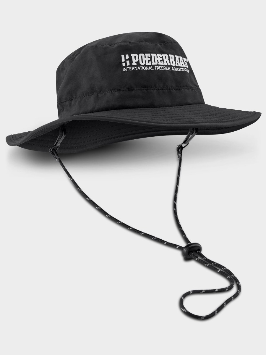 Poederbaas Bucket Hat Freeride Zwart-L/XL