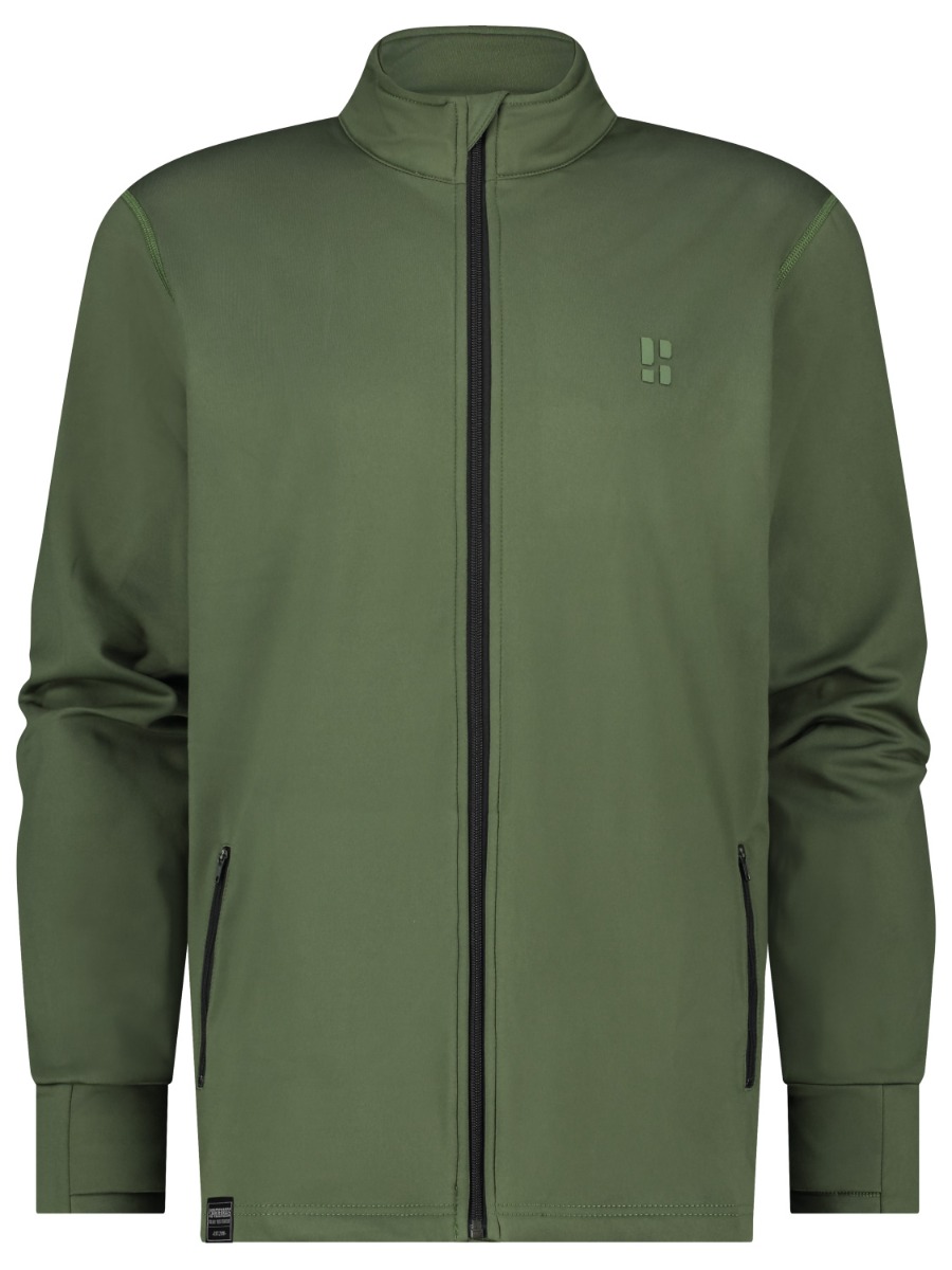 Poederbaas Arctic Sports Tech Jacket Heren Groen-M
