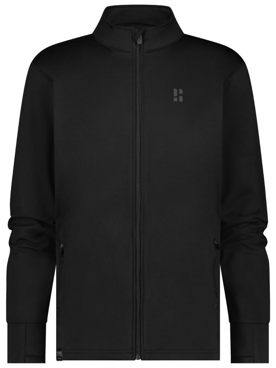 Poederbaas Arctic Sports Tech Jacket Heren Zwart-S