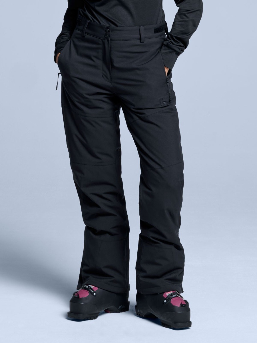 Poederbaas Skibroek Dames Arctic 2L Insulated Zwart-XL