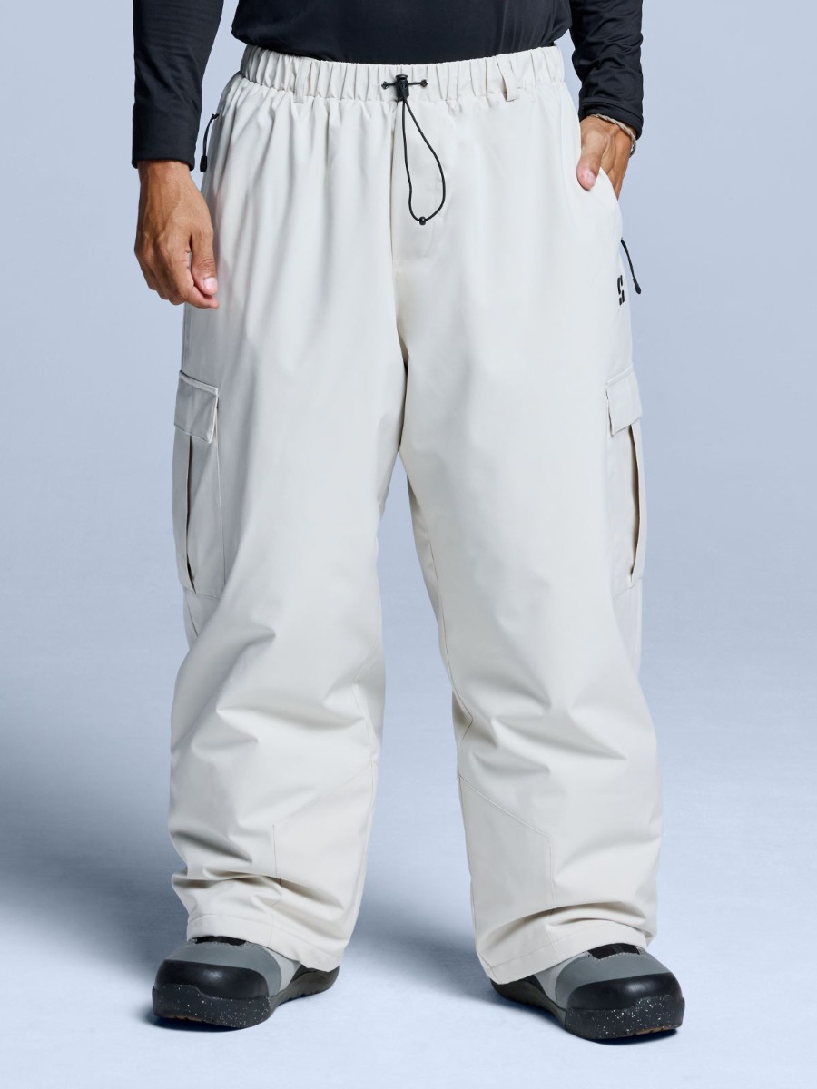 Poederbaas Skibroek Unisex Park Stone-XXL