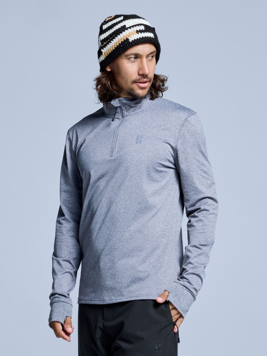 Poederbaas Skipully Heren Arctic 2.0 Grey Melange-XXL