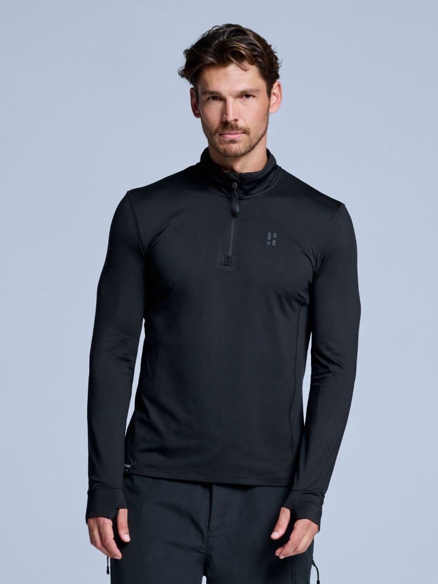 Poederbaas Midlayer Pully Heren Four Seasons Lightweight 2.0 Zwart-XL