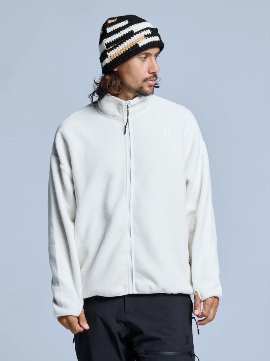Poederbaas Sherpa Jacket Heren Four Seasons Off White-L