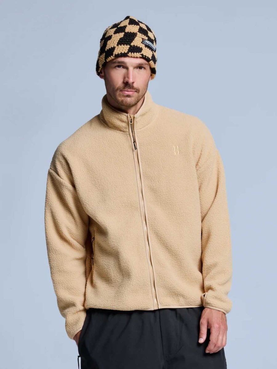 Poederbaas Sherpa Jacket Heren Four Seasons Warm Sand-M