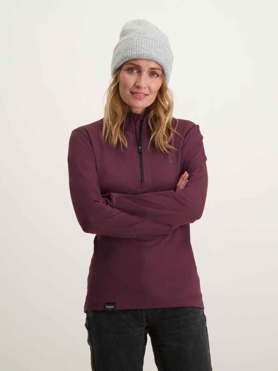 Poederbaas Skipully Dames Arctic Bordeaux-XL afbeelding