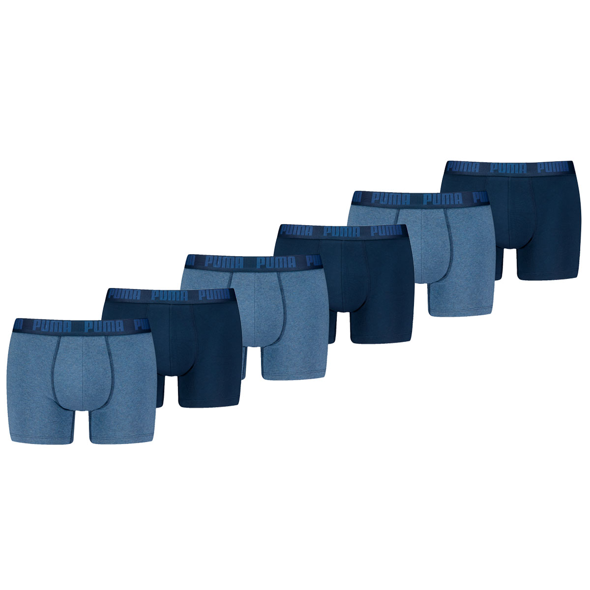 Puma Boxershorts Everyday Basic 6-pack Denim-L