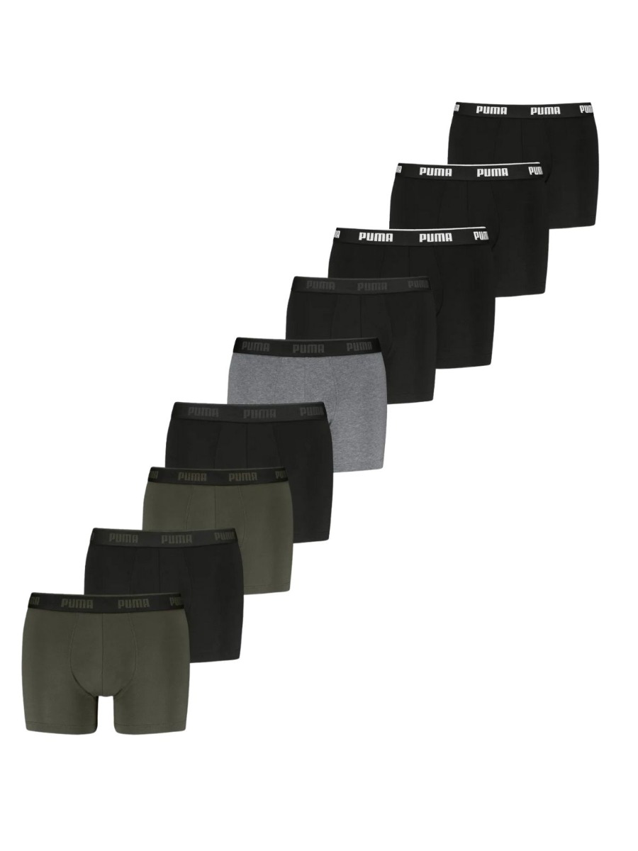 Puma Boxershorts Everyday 9-pack Black / Forest Night / Grey-XXL